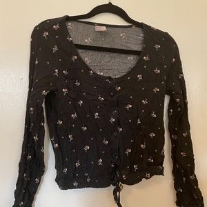 No boundaries patterned top